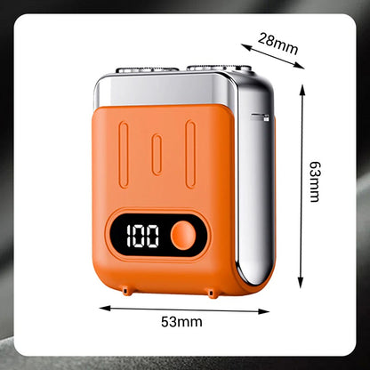 Men's Portable Mini Rotary Electric Shaver
