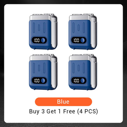 Men's Portable Mini Rotary Electric Shaver