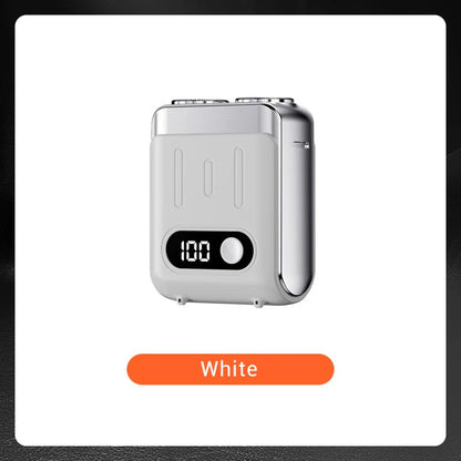 Men's Portable Mini Rotary Electric Shaver