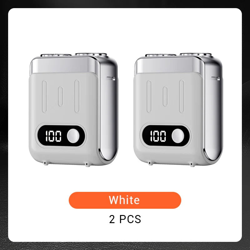 Men's Portable Mini Rotary Electric Shaver