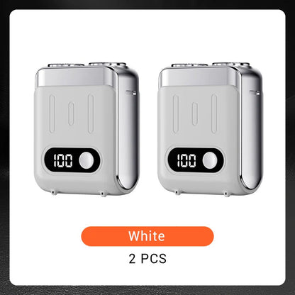 Men's Portable Mini Rotary Electric Shaver