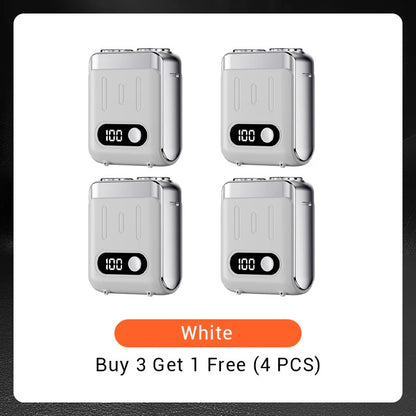 Men's Portable Mini Rotary Electric Shaver