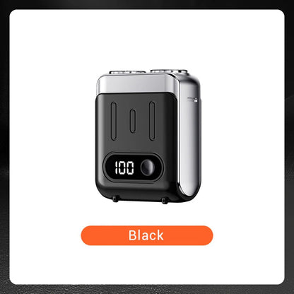 Men's Portable Mini Rotary Electric Shaver
