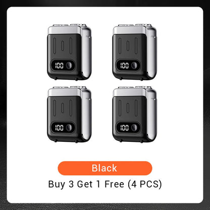 Men's Portable Mini Rotary Electric Shaver